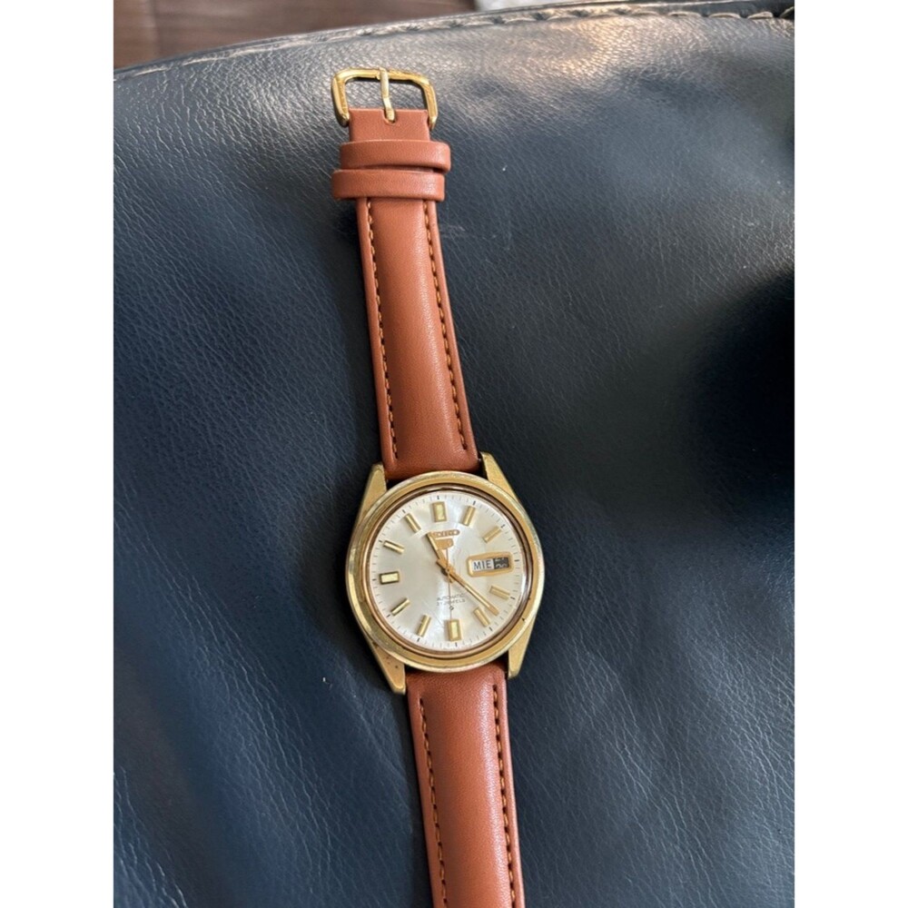 Seiko Two-Tone Gold and Silver Automatic Watch